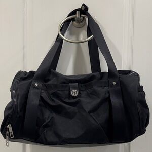 lululemon athletica Black Duffel Bag